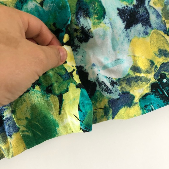 Olivia & Martin Peplum Floral Pencil Skirt 8 - Picture 5 of 6